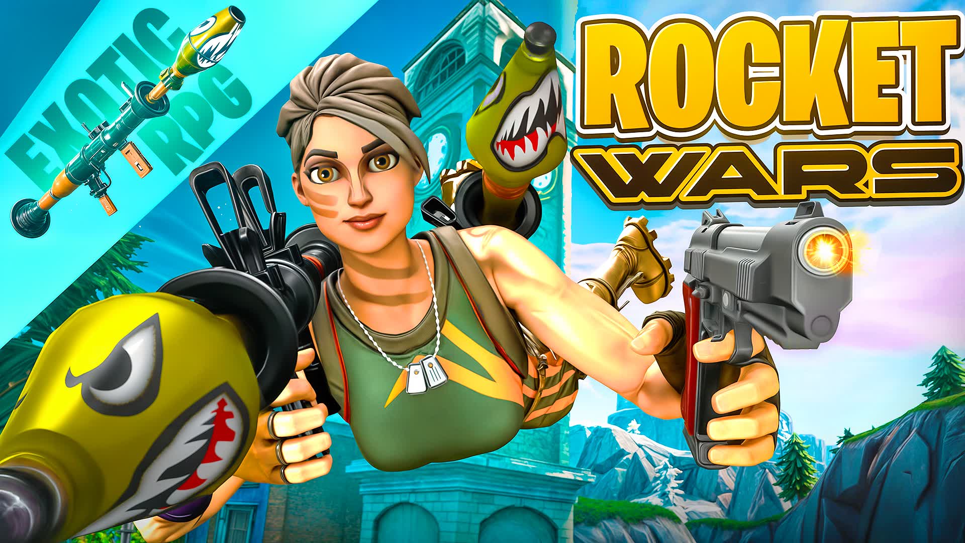 🌀ROCKET WARS🏆 ( TILTED THE PIT )
